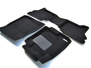 Коврики в салон текстильные Euromat 3D Business MITSUBISHI Pajero IV (2006-2018), черные (3 шт.) Коврики в салон текстильные Euromat 3D Business MITSUBISHI Pajero IV (2006-2018), черные (3 шт.)