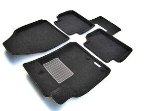 Коврики в салон текстильные Euromat 3D Business NISSAN Qashqai (2007-2013), черные (5 шт.) Коврики в салон текстильные Euromat 3D Business NISSAN Qashqai (2007-2013), черные (5 шт.)