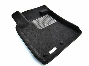 Коврики в салон текстильные Euromat 3D Business NISSAN Qashqai (2007-2013), черные (5 шт.)