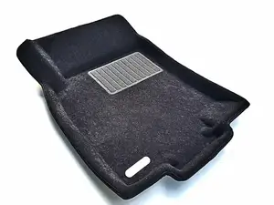 Коврики в салон текстильные Euromat 3D Business NISSAN Qashqai (2014-2018), черные (5 шт.)