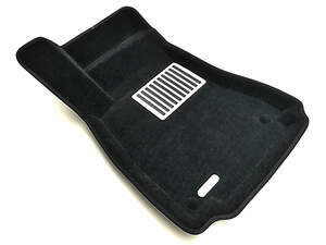 Коврики в салон текстильные Euromat 3D lux AUDI A4 (2017-н.в.), черные (5 шт.)