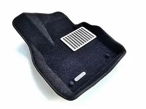 Коврики в салон текстильные Euromat 3D lux AUDI Q3 (2012-2017), черные (5 шт.)