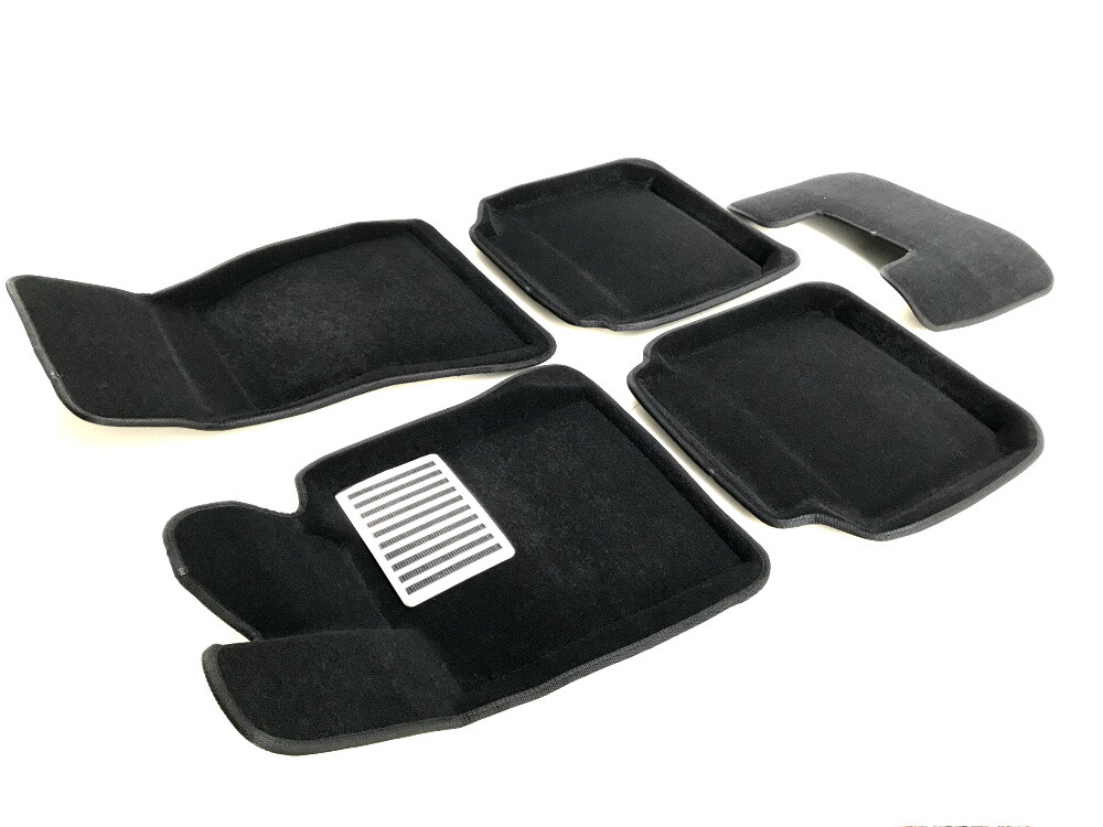 Коврики в салон текстильные Euromat 3D lux BMW 7 G12 2015 - н.в., черные (5 шт.) Коврики в салон текстильные Euromat 3D lux BMW 7 G12 2015 - н.в., черные (5 шт.)