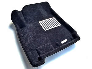 Коврики в салон текстильные Euromat 3D lux CADILLAC SRX (2010-2017), черные (3 шт.)