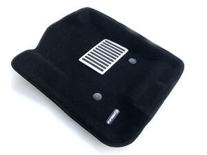 Коврики в салон текстильные Euromat 3D lux CHEVROLET TAHOE (2015-2018), черные (4 ряда + в багажник) (3 шт.)