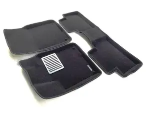 Коврики в салон текстильные Euromat 3D lux для GEELY TUGELLA FY11(2020-н.в.) черные