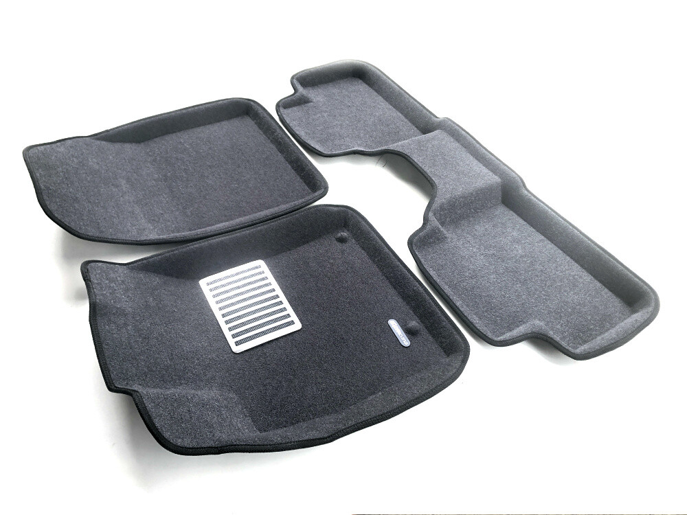 Коврики в салон текстильные Euromat 3D lux KIA Ceed (2018-) серые Коврики в салон текстильные Euromat 3D lux KIA Ceed (2018-) серые