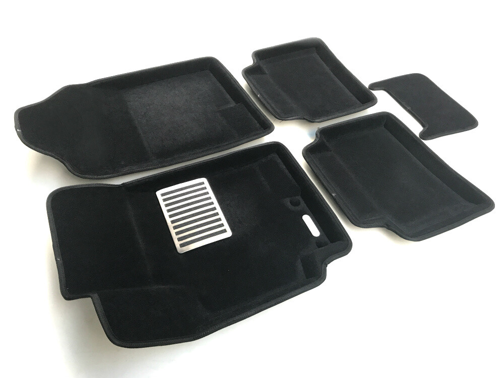 Коврики в салон текстильные Euromat 3D lux HYUNDAI Solaris (2017-), черные (3 шт.) Коврики в салон текстильные Euromat 3D lux HYUNDAI Solaris (2017-), черные (3 шт.)