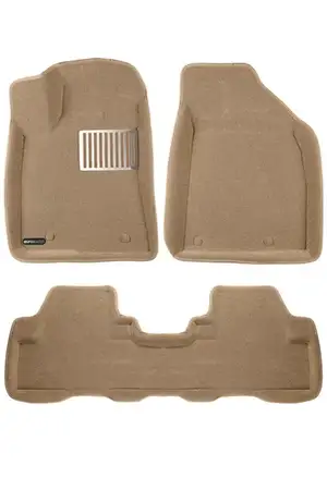 Коврики в салон текстильные Euromat 3D lux LEXUS RX (2009-2014), бежевые (3 шт.)