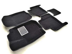 Коврики в салон текстильные Euromat 3D lux MERCEDES ML-class W164 (2006-2012), черные (5 шт.) Коврики в салон текстильные Euromat 3D lux MERCEDES ML-class W164 (2006-2012), черные (5 шт.)