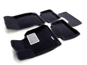 Коврики в салон текстильные Euromat 3D lux MERCEDES E-class W212 (2009-2015), черные (5 шт.) Коврики в салон текстильные Euromat 3D lux MERCEDES E-class W212 (2009-2015), черные (5 шт.)