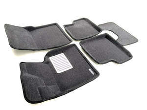 Коврики в салон текстильные Euromat 3D Lux MERCEDES W463 (G-Class) (2002-2018) серые C4