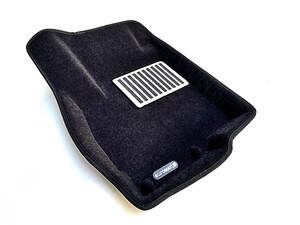 Коврики в салон текстильные Euromat 3D lux Peugeot 4008 (2012-2018), черные (5 шт.)