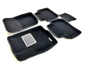 Коврики в салон текстильные Euromat 3D lux MITSUBISHI Outlander XL (2005-2012), черные (5 шт.) Коврики в салон текстильные Euromat 3D lux MITSUBISHI Outlander XL (2005-2012), черные (5 шт.)