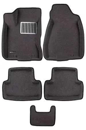 Коврики в салон текстильные Euromat 3D Lux NISSAN X-Trai (T31) (2007-2014) серые