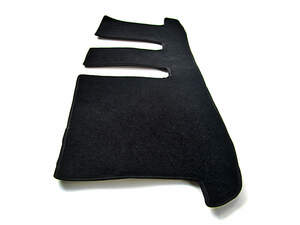 Коврики в салон текстильные Euromat 3D lux INFINITI QX 60 (2012-2017), черные (5 шт.+3-й ряд)