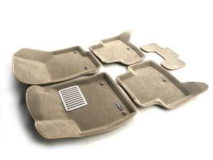 Коврики в салон текстильные Euromat 3D lux VW Golf 7 (2013-2018), бежевые (5 шт.) Коврики в салон текстильные Euromat 3D lux VW Golf 7 (2013-2018), бежевые (5 шт.)