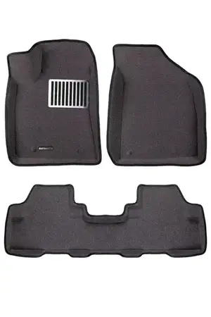 Коврики салона текст. 3D euro-std SKODA Superb (2009-2015) (EM3D) (СЕР) C2