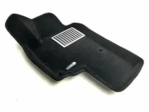 Коврики в салон текстильные Euromat 3D lux SKODA Yeti (2009-), черные (5 шт.)
