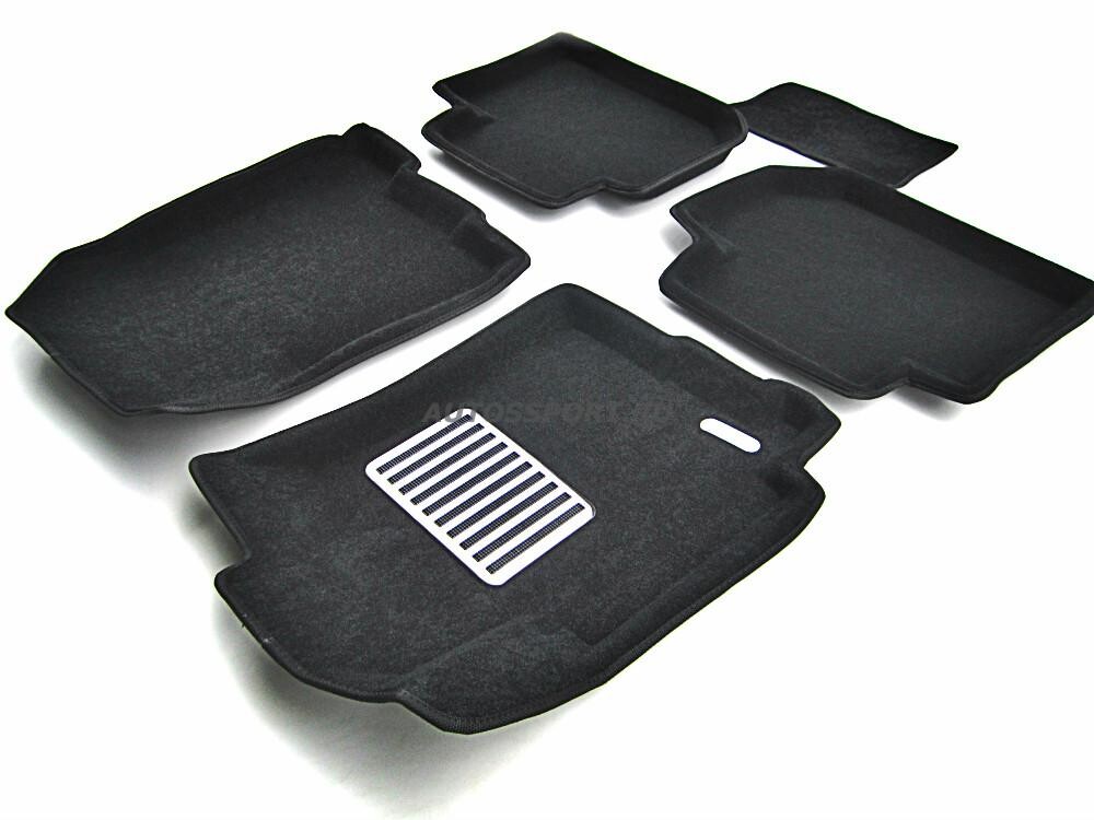 Коврики в салон текстильные Euromat 3D lux SUBARU Tribeca (2004-2014), черные (5 шт.) Коврики в салон текстильные Euromat 3D lux SUBARU Tribeca (2004-2014), черные (5 шт.)