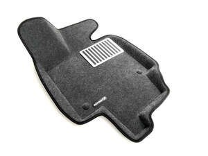 Коврики в салон текстильные Euromat 3D Lux TOYOTA Rav 4 (2019-) серые