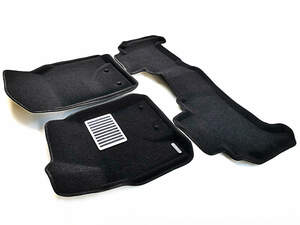 Коврики в салон текстильные Euromat 3D lux TOYOTA Land Cryiser 200 (2007-2012), черные (3 шт.) Коврики в салон текстильные Euromat 3D lux TOYOTA Land Cryiser 200 (2007-2012), черные (3 шт.)