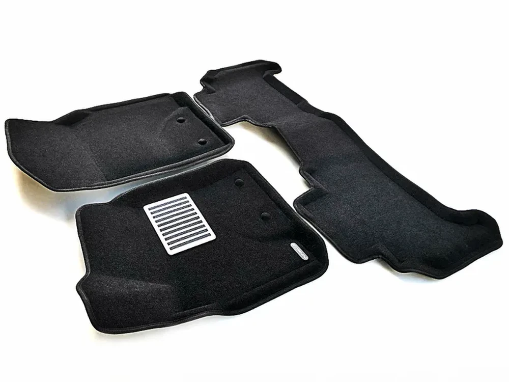 Коврики в салон текстильные Euromat 3D lux TOYOTA Land Cryiser 200 (2007-2012), черные (3 шт.) Коврики в салон текстильные Euromat 3D lux TOYOTA Land Cryiser 200 (2007-2012), черные (3 шт.)