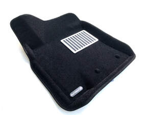 Коврики в салон текстильные Euromat 3D lux TOYOTA Land Cryiser 200 (2007-2012), черные (3 шт.)