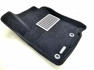 Коврики в салон текстильные Euromat 3D Lux TOYOTA LC Prado 150 (1/2рестайлинг 2013-н.в.) (с креп.) черные