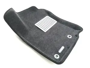 Коврики в салон текстильные Euromat 3D Lux TOYOTA LC Prado 150 (1/2рестайлинг 2013-н.в.) (с креп.) Серые