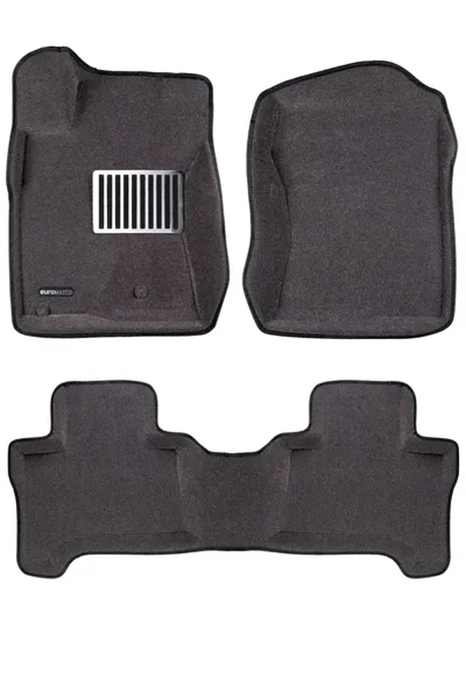 Коврики в салон текстильные Euromat 3D lux TOYOTA Land Cruiser Prado 120 (2003-2010), серые (5 шт.) Коврики в салон текстильные Euromat 3D lux TOYOTA Land Cruiser Prado 120 (2003-2010), серые (5 шт.)