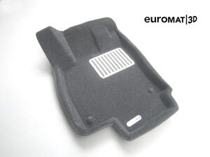 Коврики в салон текстильные Euromat 3D lux TOYOTA Land Cruiser Prado 120 (2003-2010), серые (5 шт.) Коврики в салон текстильные Euromat 3D lux TOYOTA Land Cruiser Prado 120 (2003-2010), серые (5 шт.)