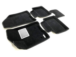 Коврики в салон текстильные Euromat 3D lux Lada Vesta (2015-2017), черные (5 шт.) Коврики в салон текстильные Euromat 3D lux Lada Vesta (2015-2017), черные (5 шт.)