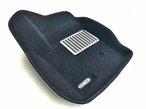Коврики в салон текстильные Euromat 3D lux VOLVO XC 90 (2002-2014), черные (5 шт.)