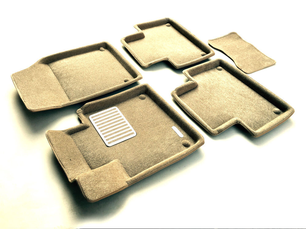 Коврики в салон текстильные Euromat 3D lux VOLVO XC 90 (2015-2018), бежевые (5 шт.) Коврики в салон текстильные Euromat 3D lux VOLVO XC 90 (2015-2018), бежевые (5 шт.)