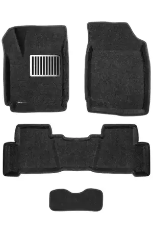 Коврики в салон текстильные Euromat 3D lux SUZUKI Grand Vitara 5дв. (2005-2014), черные (3 шт.)