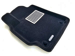 Коврики в салон текстильные Euromat 3D lux TOYOTA Camry VI, VII (2006-2018), черные (3 шт.)