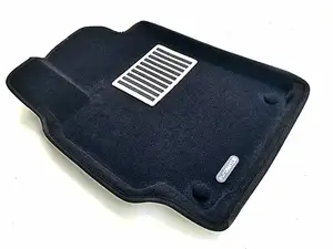 Коврики в салон текстильные Euromat 3D lux TOYOTA Camry VI, VII (2006-2018), черные (3 шт.)