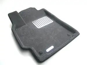 Коврики в салон текстильные Euromat 3D lux TOYOTA Camry VI, VII (2006-2018), серые (3 шт.)