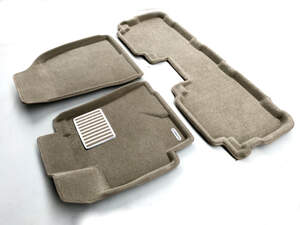 Коврики в салон текстильные Euromat 3D lux TOYOTA Highlander (2010-2013), бежевые (3 шт.) Коврики в салон текстильные Euromat 3D lux TOYOTA Highlander (2010-2013), бежевые (3 шт.)