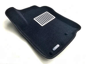 Коврики в салон текстильные Euromat 3D lux TOYOTA Land Cruiser Prado 150 (2009-2014), черные (5 шт.)