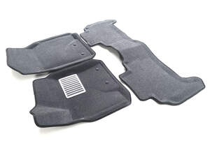 Коврики в салон текстильные Euromat 3D lux TOYOTA Land Cryiser 200 (2007-2012), серые (3 шт.) Коврики в салон текстильные Euromat 3D lux TOYOTA Land Cryiser 200 (2007-2012), серые (3 шт.)