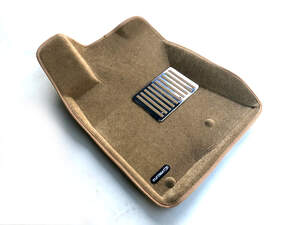 Коврики в салон текстильные Euromat 3D lux TOYOTA Land Cruiser Prado 120 (2003-2010), бежевые (5 шт.)