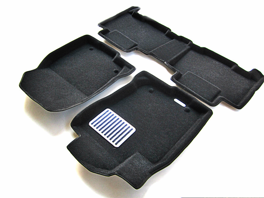 Коврики в салон текстильные Euromat 3D lux TOYOTA RAV4 IV (2013-2019) , черные (3 шт.) Коврики в салон текстильные Euromat 3D lux TOYOTA RAV4 IV (2013-2019) , черные (3 шт.)