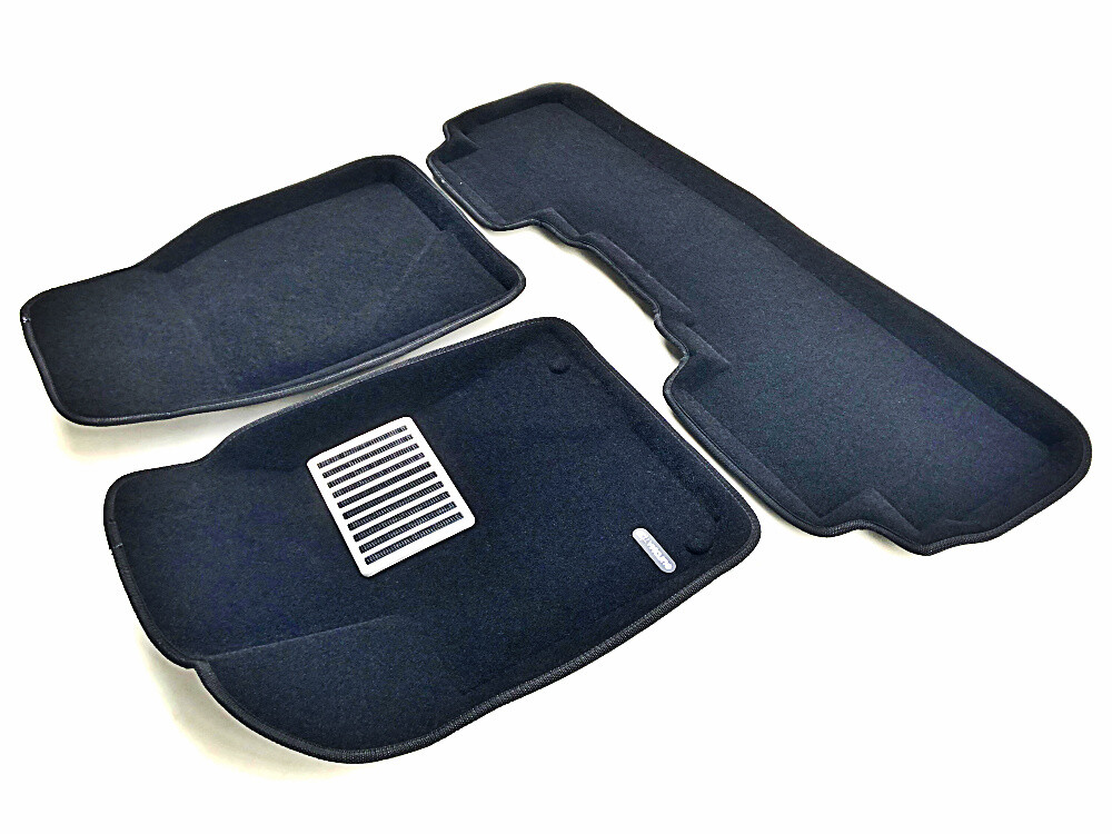 Коврики в салон текстильные Euromat 3D lux TOYOTA Highlander (3 2014-2019), черные (3 шт.) Коврики в салон текстильные Euromat 3D lux TOYOTA Highlander (3 2014-2019), черные (3 шт.)