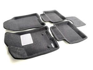 Коврики в салон текстильные Euromat 3D Lux LADA Vesta (2015-) серые C1 Коврики в салон текстильные Euromat 3D Lux LADA Vesta (2015-) серые C1