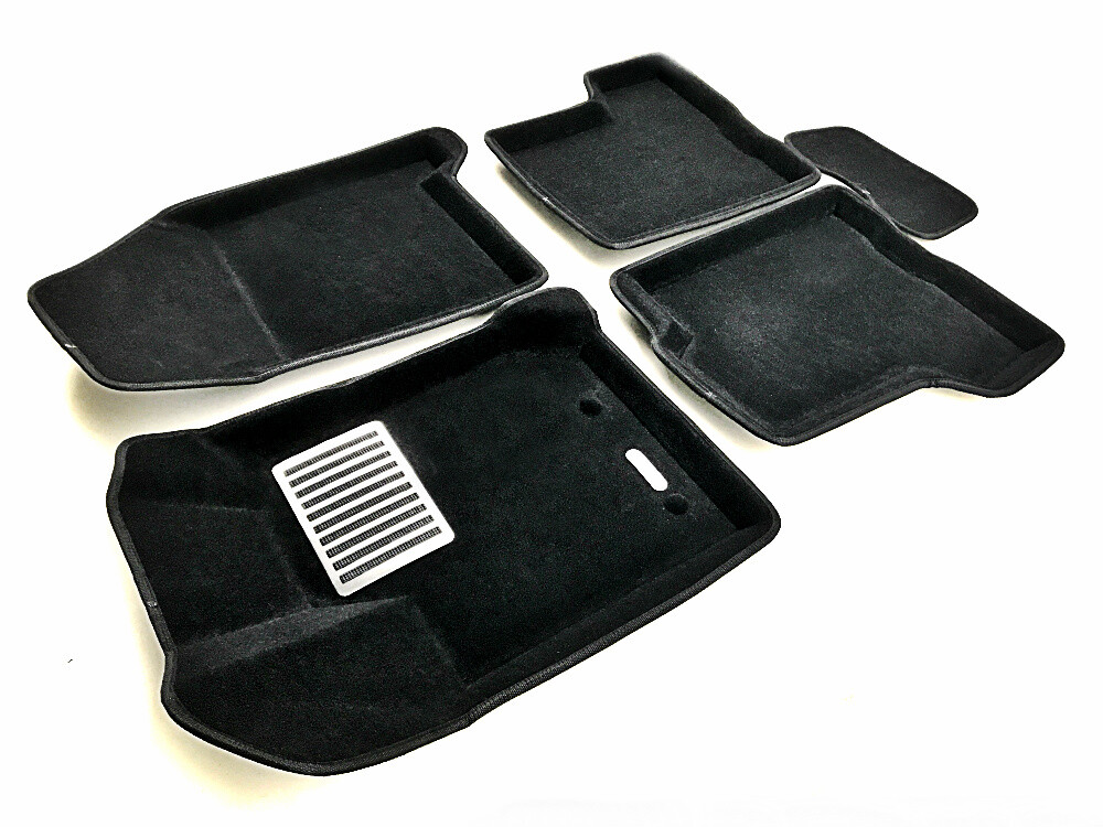 Коврики в салон текстильные Euromat 3D lux Lada XRay (2016-2017), черные (5 шт.) Коврики в салон текстильные Euromat 3D lux Lada XRay (2016-2017), черные (5 шт.)