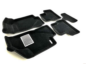 Коврики в салон текстильные Euromat 3D lux Lada Kalina (2004-), черные (5 шт.) Коврики в салон текстильные Euromat 3D lux Lada Kalina (2004-), черные (5 шт.)