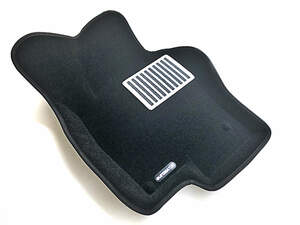 Коврики в салон текстильные Euromat 3D lux VOLKSWAGEN Passat CC (2009-2011), черные (5 шт.)