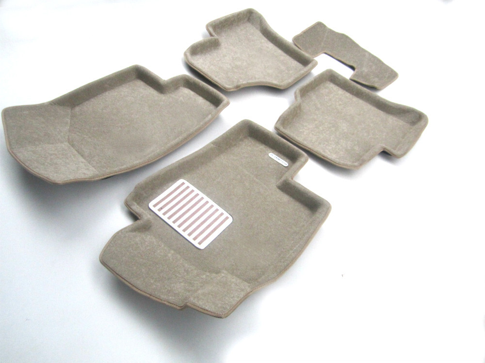 Коврики в салон текстильные Euromat 3D lux VOLKSWAGEN Passat B7 (2011-2014), бежевые (5 шт.) Коврики в салон текстильные Euromat 3D lux VOLKSWAGEN Passat B7 (2011-2014), бежевые (5 шт.)